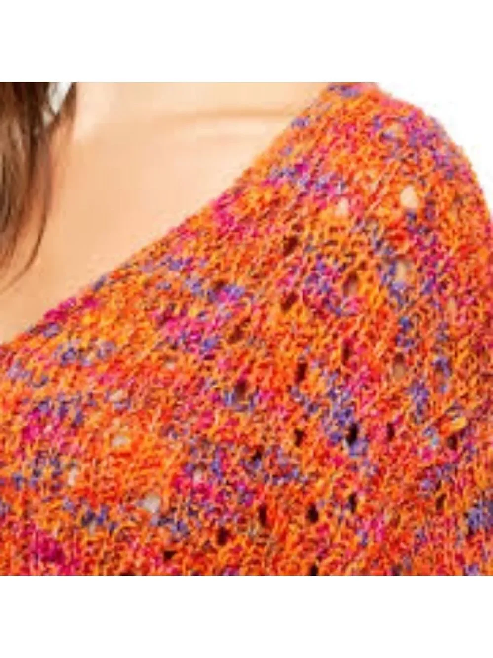 Free People colorful yarn